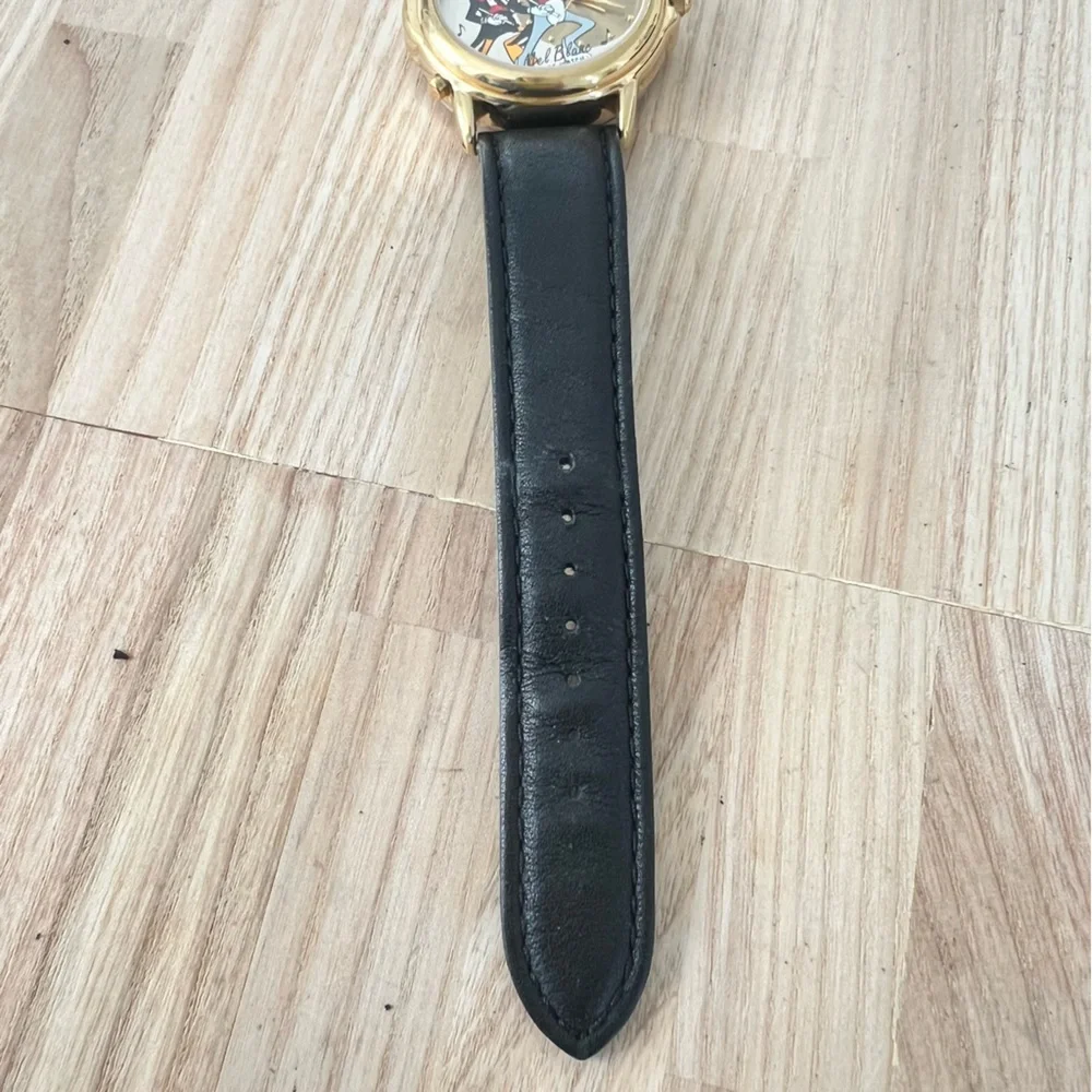 Armitron Bugs Bunny & Daffy Duck Mel Blanc Singing Show Watch NEW BATTERY